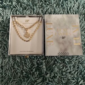 Bomb Party Luxe Layers Necklace : Lucky you , gorgeous